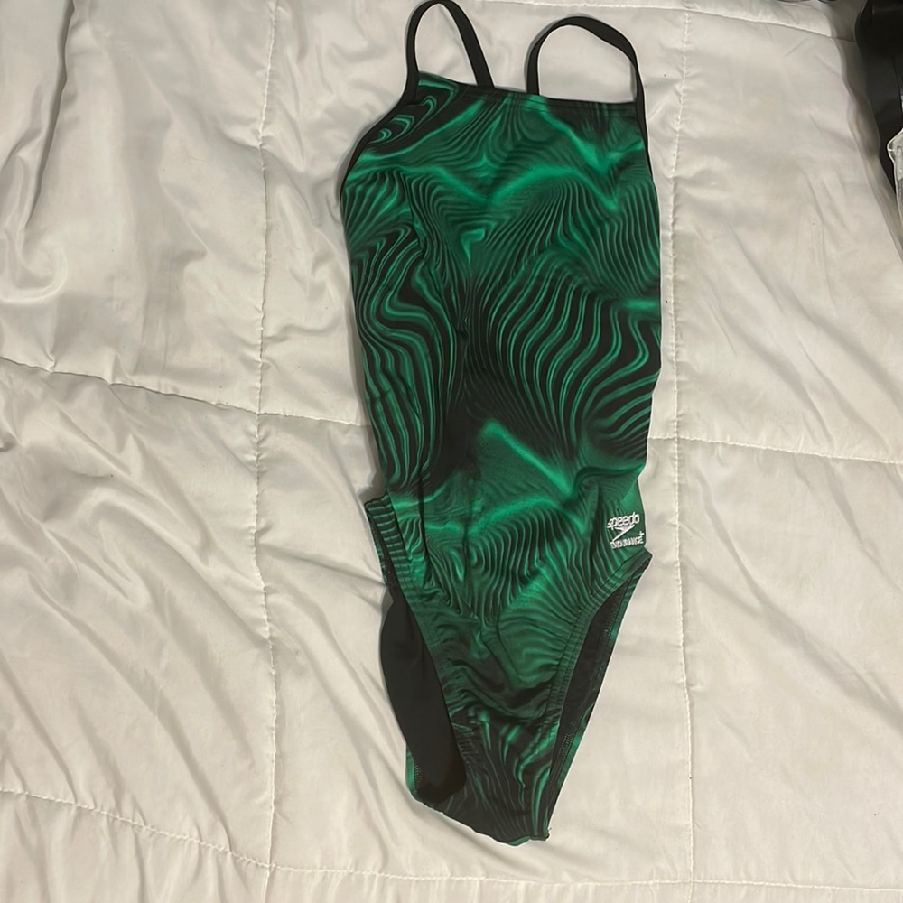 Speedo endurance suit.